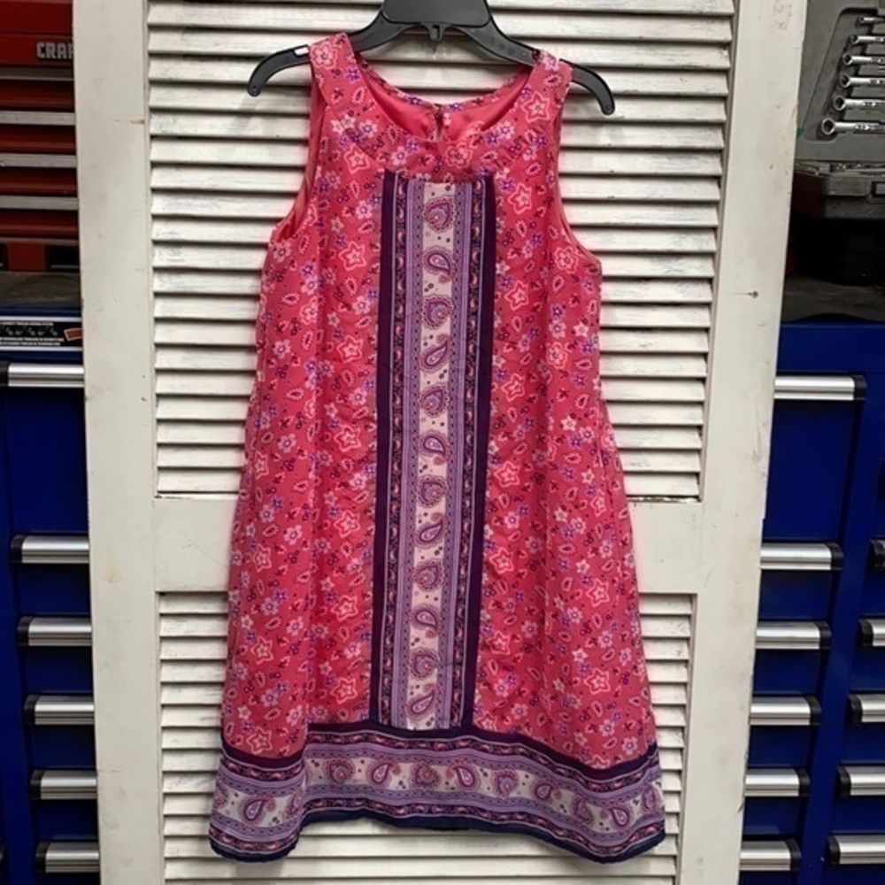 Faded Glory Paisley Punk Dress size XL